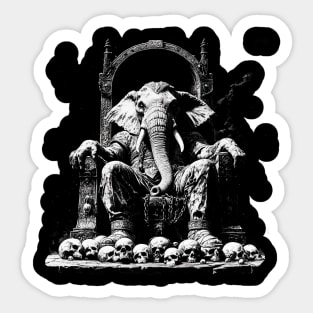 Tower of the Elephant - Conan Cimmerian, Robert E. Howard, barbarian , Yag-Kosha Sticker